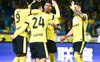 中超戰(zhàn)報：青島大勝3球，成都領跑，申花失利。