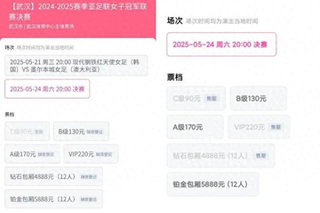 武漢女足將戰(zhàn)亞冠決賽，門票售罄，奪冠獎金豐厚加世俱杯資格。